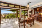 Island-inspired dining for four, just steps from coastal views and cool tradewinds